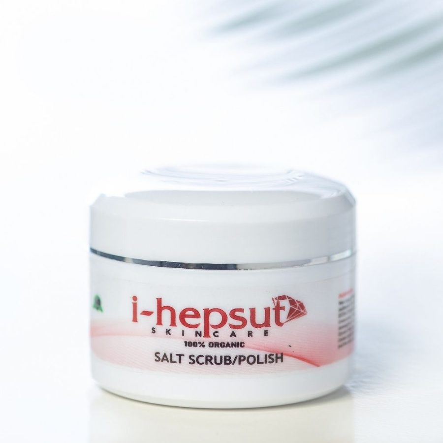 i-Hepsut 100% Organic Lightening Salt Scrub/Polish